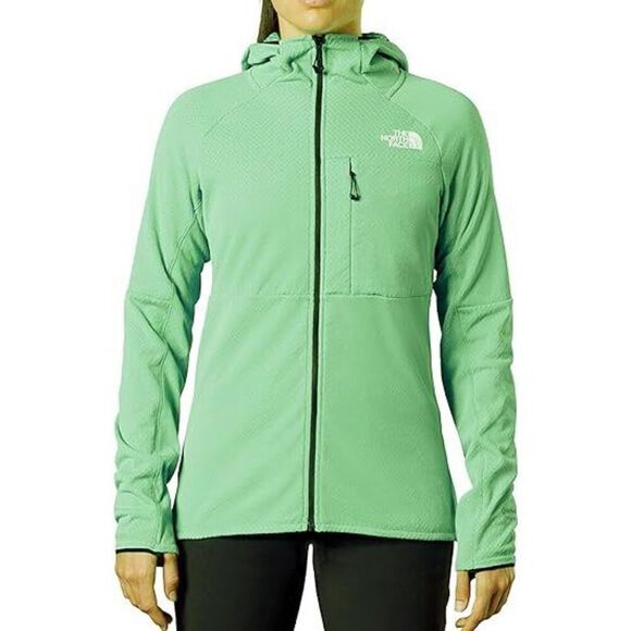 The North Face Summit Series Futurefleecetm NF0A5J8T6SO Women Green Hoodie CLO99 - Picture 1 of 6